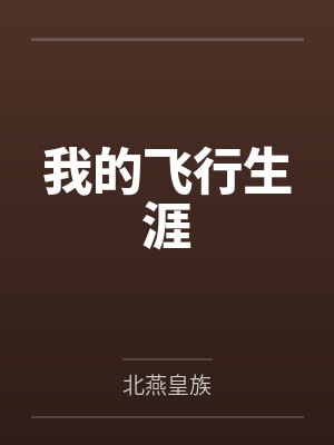 我的飞行生涯 我的飞行生涯