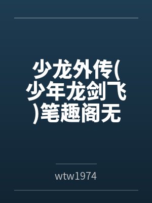 少龙外传少年龙剑飞笔趣阁无弹窗