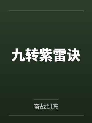 九转紫雷诀 九转紫雷诀