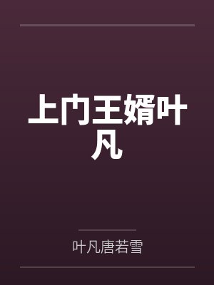 上门王婿叶凡