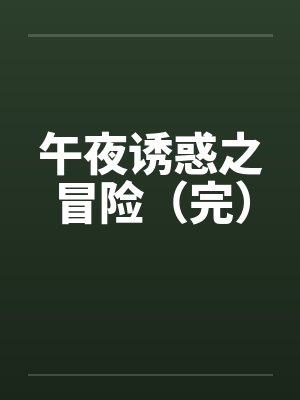 午夜诱惑之冒险(完) 午夜诱惑之冒险(完)