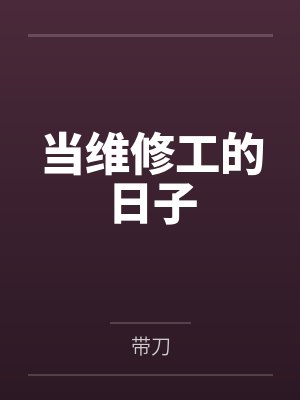 当维修工的日子 当维修工的日子