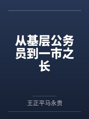 从基层公务员到一市之长 从基层公务员到一市之长