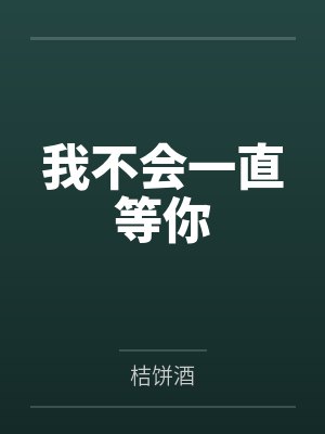我不会一直等你 我不会一直等你