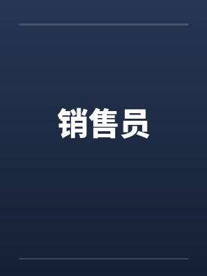销售员 销售员