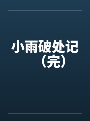 小雨破处记(完) 小雨破处记(完)