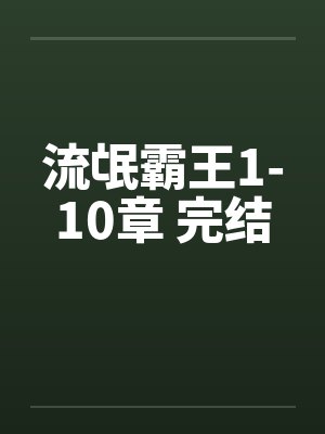 流氓霸王1-10章 完结 流氓霸王1-10章 完结