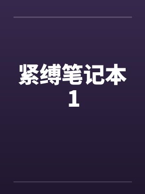 紧缚笔记本1