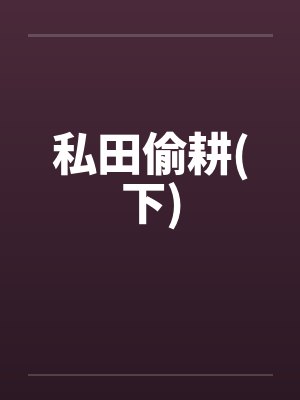 私田偷耕(下) 私田偷耕(下)