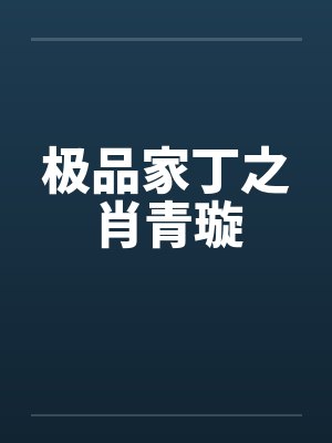 极品家丁之肖青璇 极品家丁之肖青璇