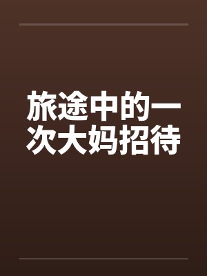 旅途中的一次大妈招待 旅途中的一次大妈招待