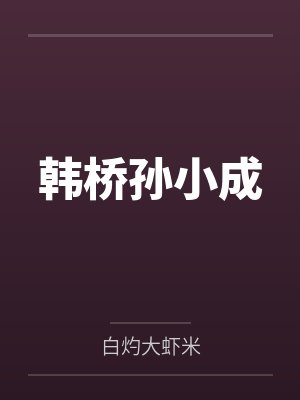韩桥孙小成