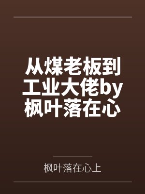 从煤老板到工业大佬by枫叶落在心上