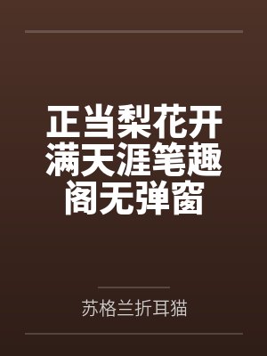 正当梨花开满天涯笔趣阁无弹窗
