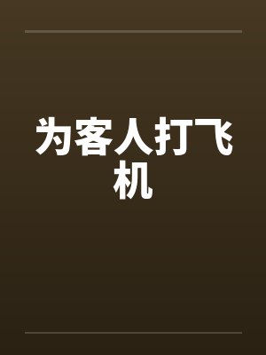 为客人打飞机 为客人打飞机