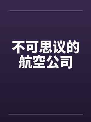 不可思议的航空公司 不可思议的航空公司